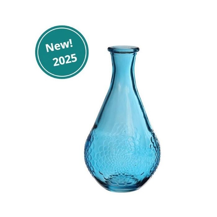 VIDRE GERRO DAHLIA BLAU D9 H16CM