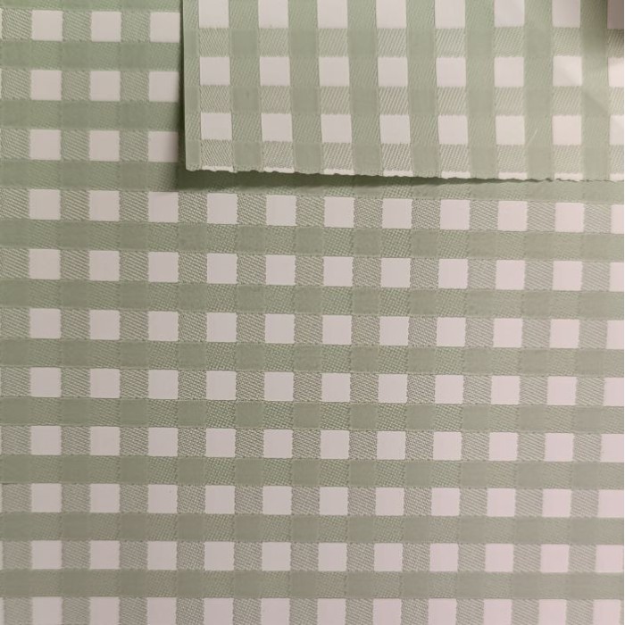 BOBINA DUO MAT VICHY VERD 70cmX40m