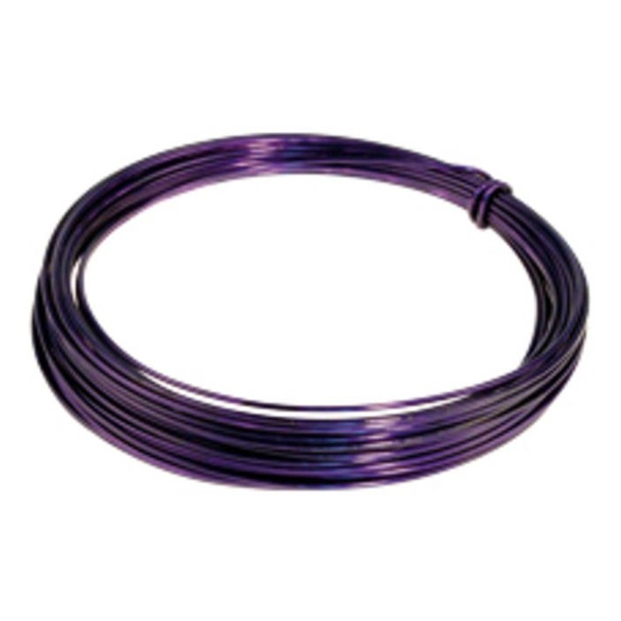 ALAMBRE ALUMINIO 100gr 12m LILA