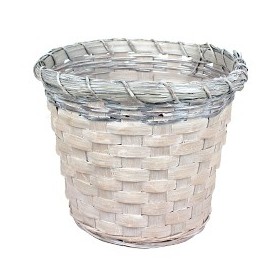 TEST BAMBOO JAKARTA D15xH13.5cm Blanc rentat