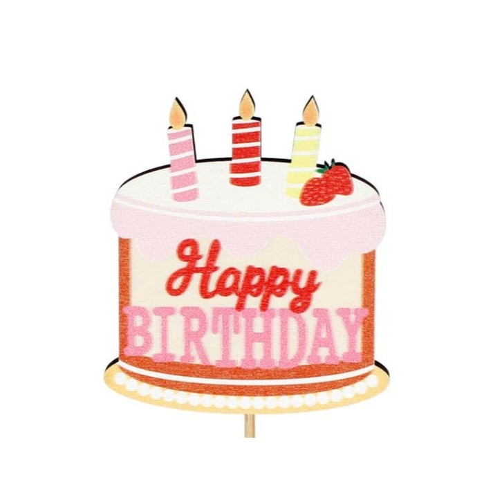 PICK HAPPY BIRTHDAY PAL 50cm 25 UNI