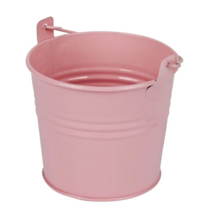 CUBO ZINC ROSA ES9 D10,3 H8,5cm