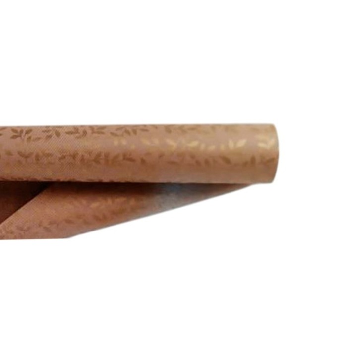 BOBINA KRAFT VERJ FULLES DAURADES 70cmx40cm