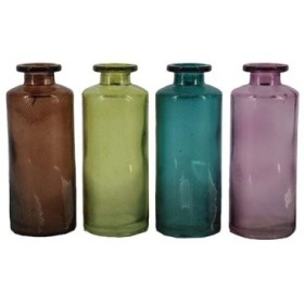 CRISTAL BOTELLA CURACAO d5.3 h13.2cm 4ass