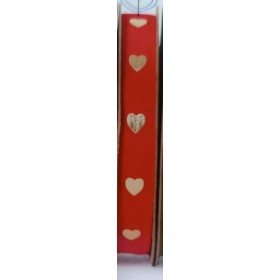 CINTA EROS CORAZONES ROJA 15mmX10M