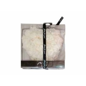 COR ROSES FOAM BLANC H16cm  UNITAT