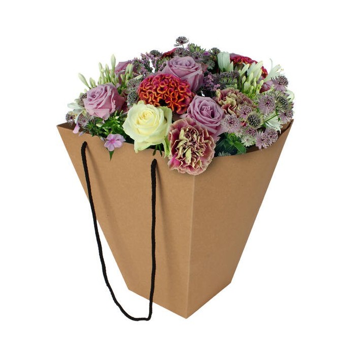 BOSSA CARTRO BOUQUETS 24/24X13/13X30cm 10u