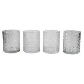 VIDRE VALENCIA D10 H12.5cm 4MIX UNI TRANSPARENT