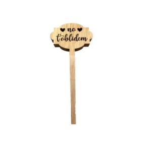 PICK NO TOBLIDEM H25CM MADERA 5UNI