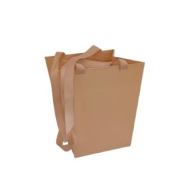 BOLSA CARTON ELE SAND b12.5 B16.5 H18CM x10 unid.
