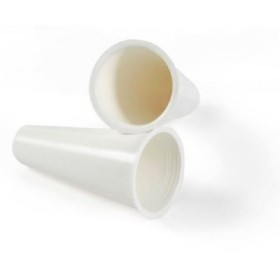 CONO PLASTICO BLANCO