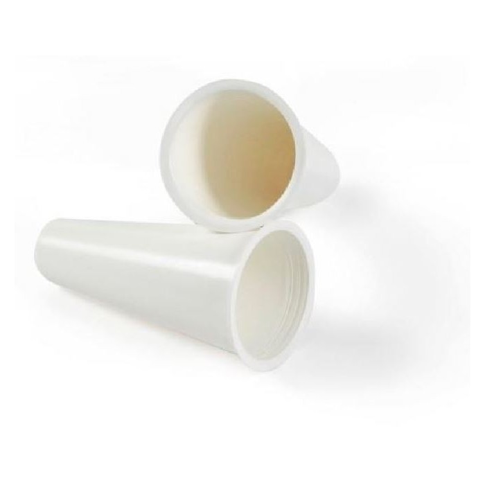 CONO PLASTICO BLANCO