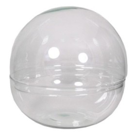 CRISTAL BOLA CUPULA D28 H28cm