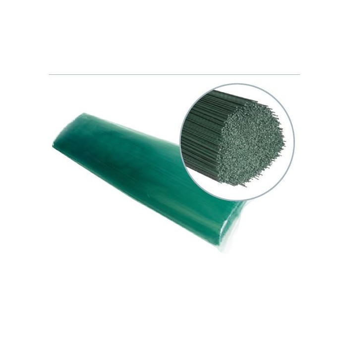 OASIS ACB ALAMBRE RECTO VERDE 0,8mm 40cm 2KG