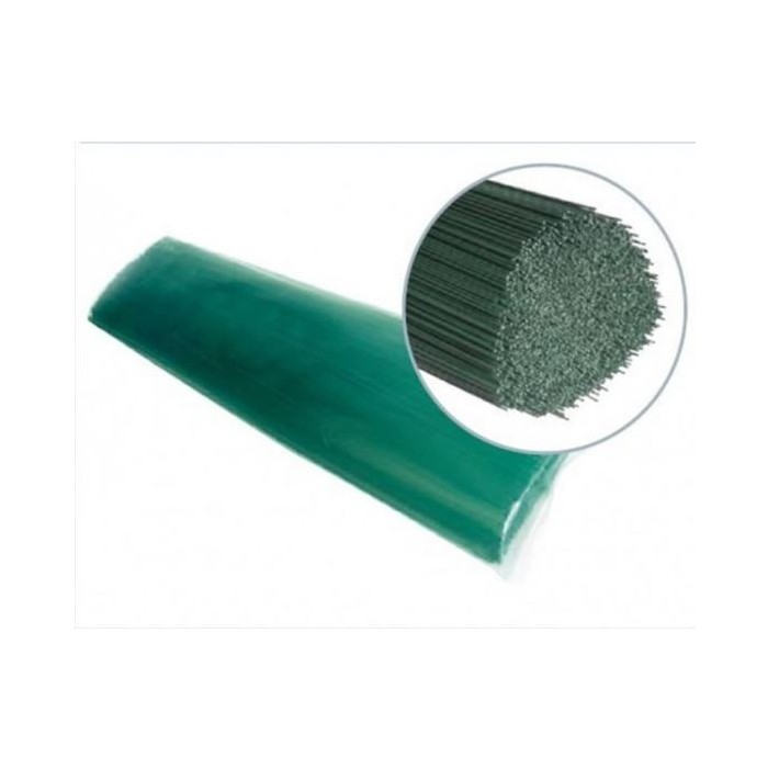 OASIS ACB ALAMBRE RECTO VERDE 1,0mm 40cm 2KG