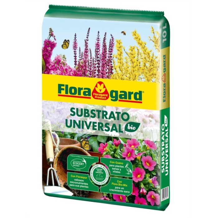 SUSTRATO UNIVERSAL 10L saco FLORAGARD ECO