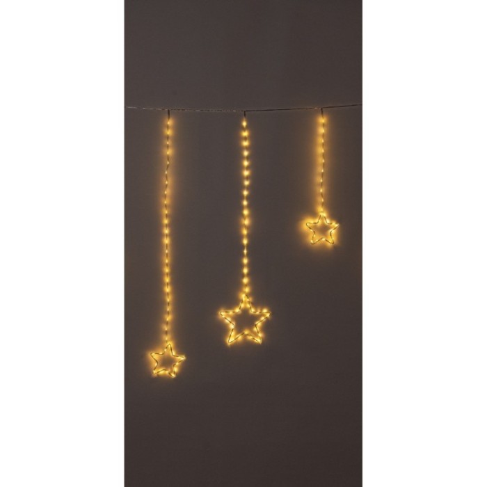 CORTINA DE LLUM 364L/200x80cm AMB ESTRELLES