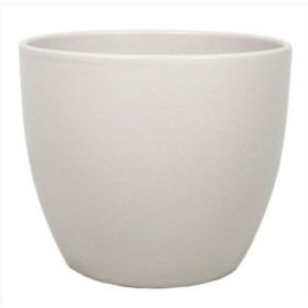 CERAMICA POT BOULE D10.5 H8.5CM TAUPE MAT ES9