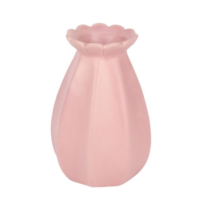 CERAMICA GERRO FLORENCIA ROSA MAT 8.5xH13.5cm