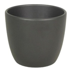 CERAMICA POT BOULE D8.5 H6.5CM ANTRACITA MAT ES7