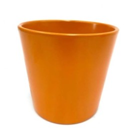 CERAMICA SUNSET TARONJA MAT D13.5 H12.5CM ES12