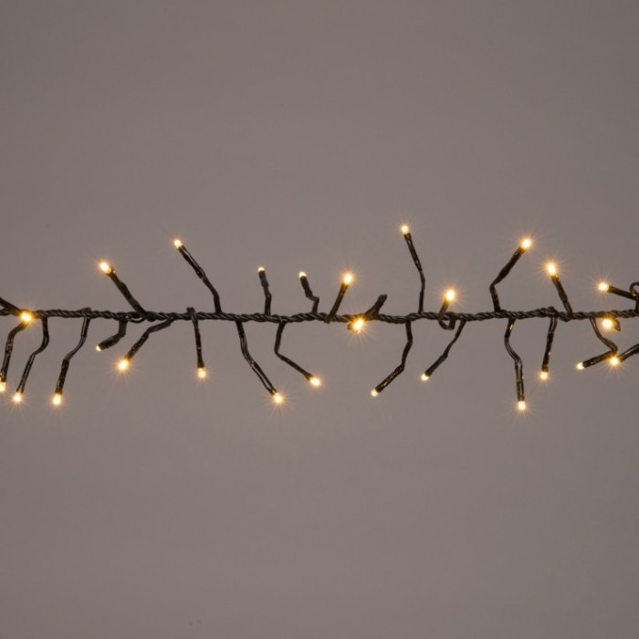 LUCES ARBOL EXT 768LEDS/10M WARM WHITE1,9-2,2M