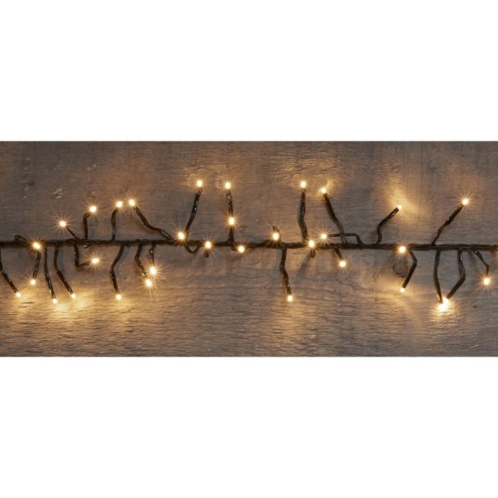 LUCES ARBOL EXT 768LEDS/10M WARM WHITE1,9-2,2M