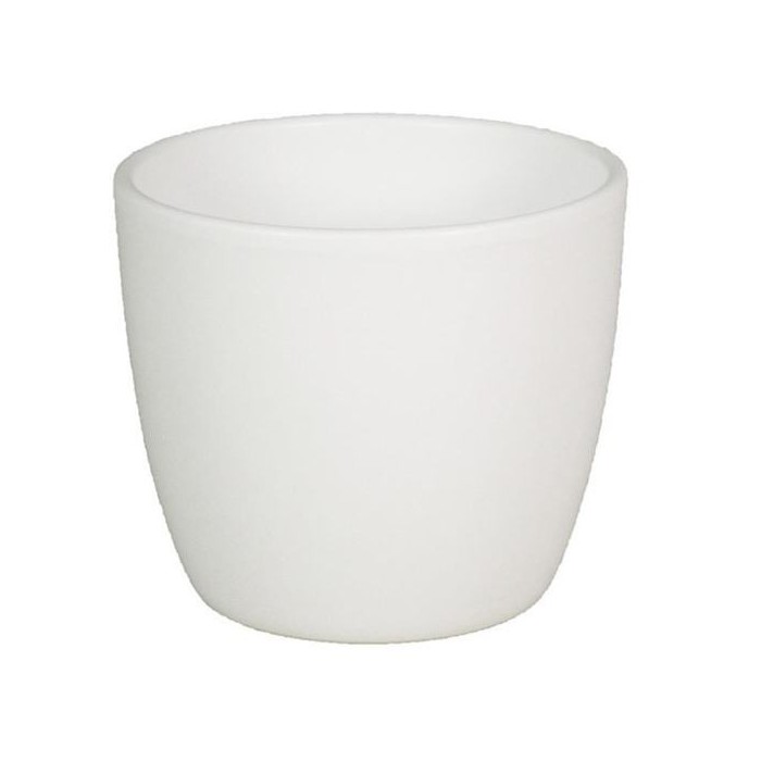 CERAMICA POT BOULE D25 H22.5CM BLANC MAT ES21
