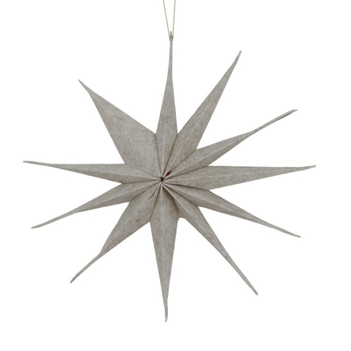 PENJ ESTRELLA FELTRE 40x10x40cm CREMA