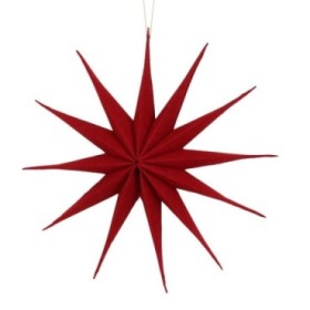 PENJ ESTRELLA FELTRE VERMELLA 40x10x40cm