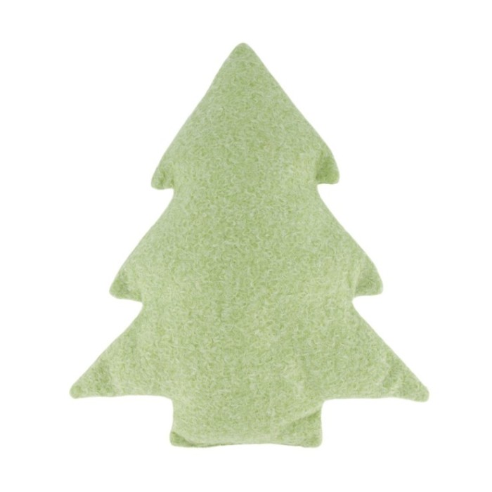 COJIN ABETO 45x40x8cm VERDE CLARO