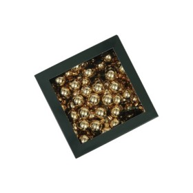 BOLAS ALAMBRADAS 25mm Oro Brillante 144un