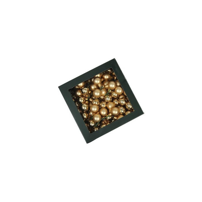 BOLES ALAMBRADAS 25mm ORO COMBI 144uni