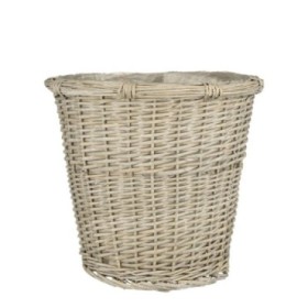 CESTA MIMBRE GRIS - D45cmxH39cm