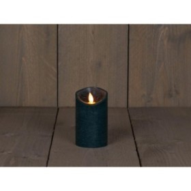 ESPELMA VERD FLAMA MOVIMENT PILAS 7,5x12,5cm TIME