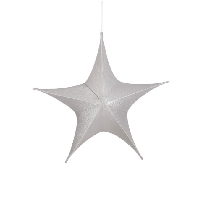 PENJ ESTRELLA PLATA L65xW20xH65cm