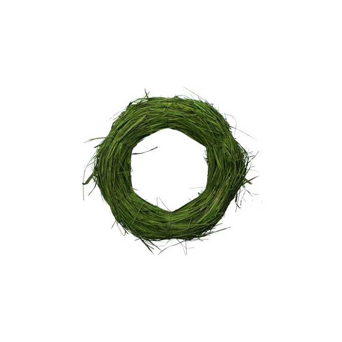 CORONA PAJA VERDE D40x9cm