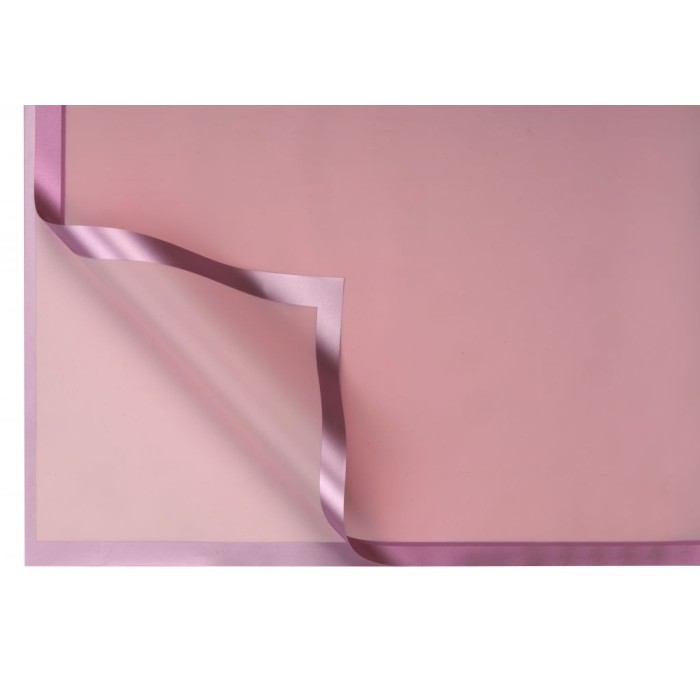 PAPER COREA METAL ROSA 58x58cM 12 FULLES/PAQ