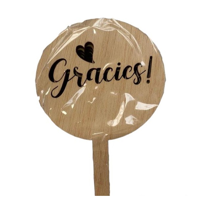 PICK GRACIES h25cm FUSTA 5u