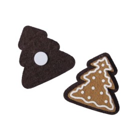 ABETO GENGIBRE 4.5x4.5cm PEGATINA 12uni