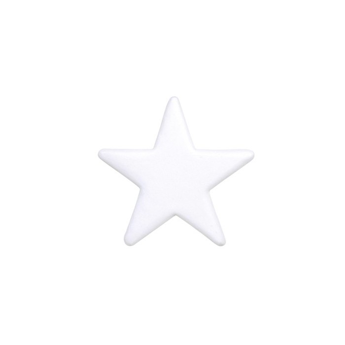 COLG ESTRELLA BLANCA 25x25cm BRILLANTE