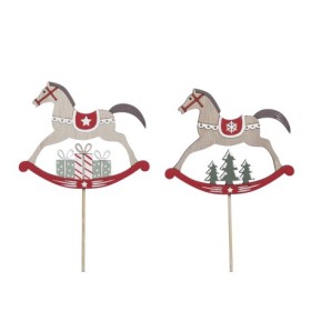 PICK CAVALLITO NAVIDAD 6uni 2ass 10cm caja