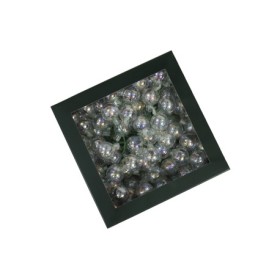 BOLAS ALAMBRADAS 25mm clear pearl 144u