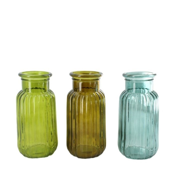 VIDRE GERRO 11.3x11.3x22cm MIX COL UNI