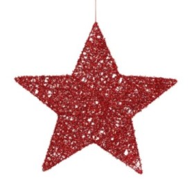 COLG ESTRELLA ROJO-d40cm