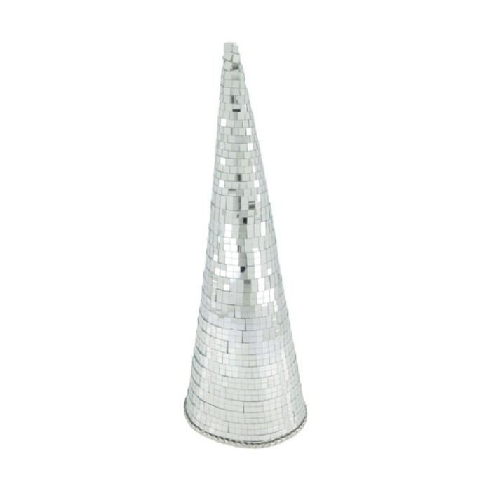 ARBOL DISCO PLATA 14.5x14.5x45cm