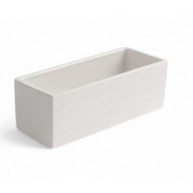 JARDINERA TS BLANCA 18X7X6CM