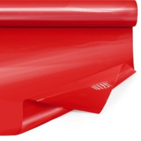 BOBINA BRILLANTE VERMELL 70cm x50mt