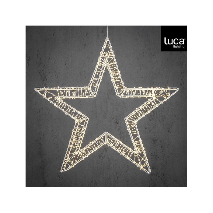 ESTRELLA COLGAR 56CM/1200LED BLANCA