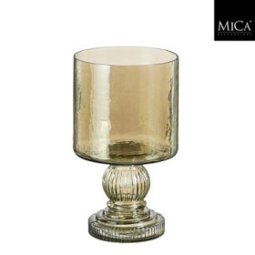 VIDRE COPA MARRÓ D15.5xH27cm